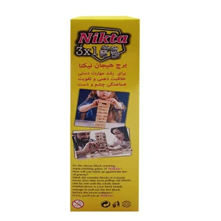 بازی فکری برج هیجان ( جنگا ) برند نیکتا فروش تکی و تعداد تحویل فوری تهران