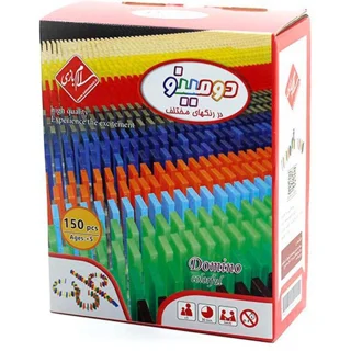بازی فکری دومینو 150 قطعه برند سلام بازی فروش تکی و تعداد تحویل فوری تهران