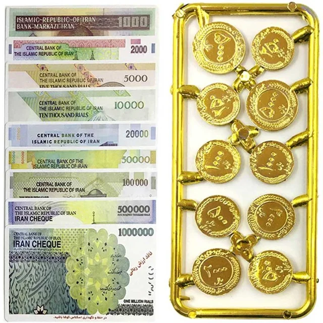 سکه و پول آموزشی بسته 10 عددی