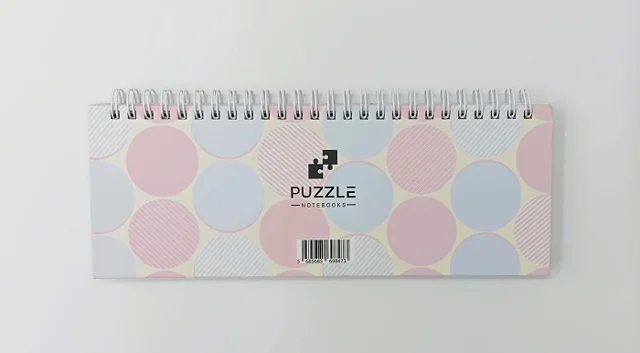 دفتر برنامه ریزی رومیزی 60 برگ پازل PUZZLE