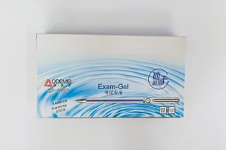 خودکار تست گود EXAM-GEL آبی بسته 12 عددی فروش تکی و تعداد