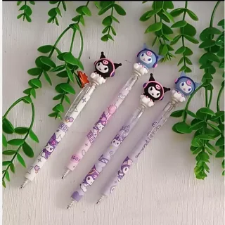 خودکار فشاری کرومی هدفون دار بسته 36 عددی