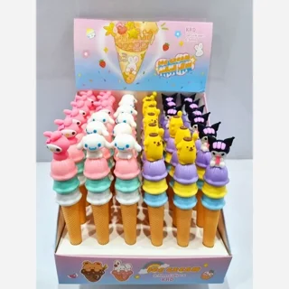 روانویس کرومی طرح بستنی فروش تکی و تعداد