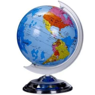 کره جغرافیا سایز 40 پایه فلزی نسیم