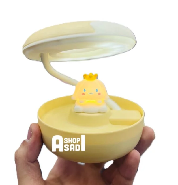 چراغ مطالعه طرح دونات کرومی و دوستان فروش تکی و تعداد تحویل فوری تهران