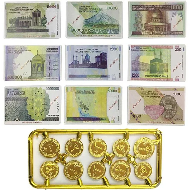 سکه و پول آموزشی بسته 10 عددی