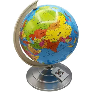 کره جغرافیا پایه فلزی نسیم سایز 30 فروش تکی و تعداد تحویل فوری تهران