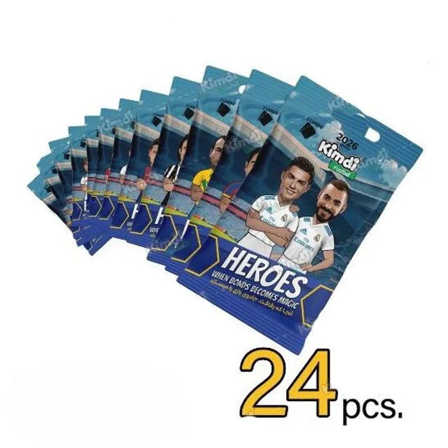 ورق 24 تایی کیمدی فوتبال هیرو 2026 Heroes